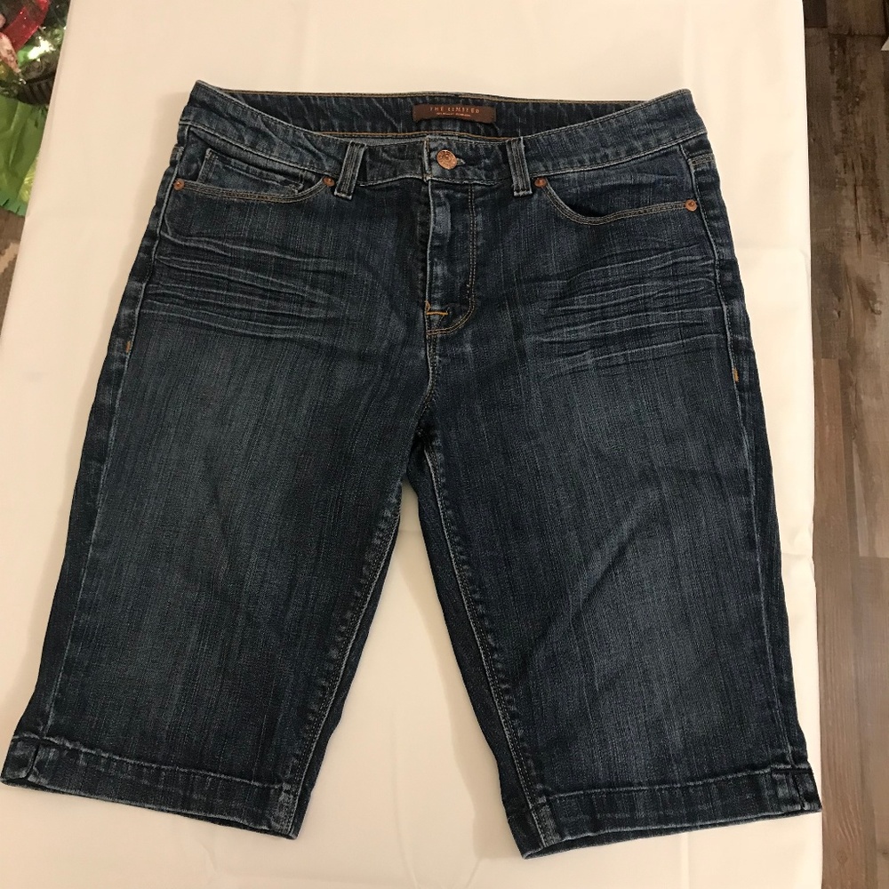 The Limited Women's Jean Bermuda Shorts Size 10